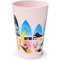 set de 4 gobelets durables Volkswagen VW Bus T1 “Waves” (450 ml)